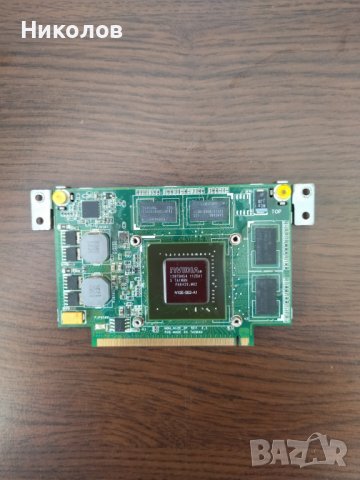 Продавам видео карта за лаптоп nVidia GeForce GTX 555M 2GB, снимка 1 - Части за лаптопи - 42044861