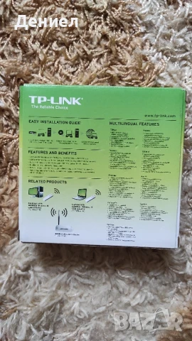 TP-Link TL-WN727N Безжичен USB адаптер, снимка 2 - Клавиатури и мишки - 51079364
