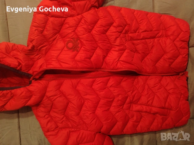 детско яке 150 см 9-10год Beneton , снимка 5 - Детски якета и елеци - 53576184