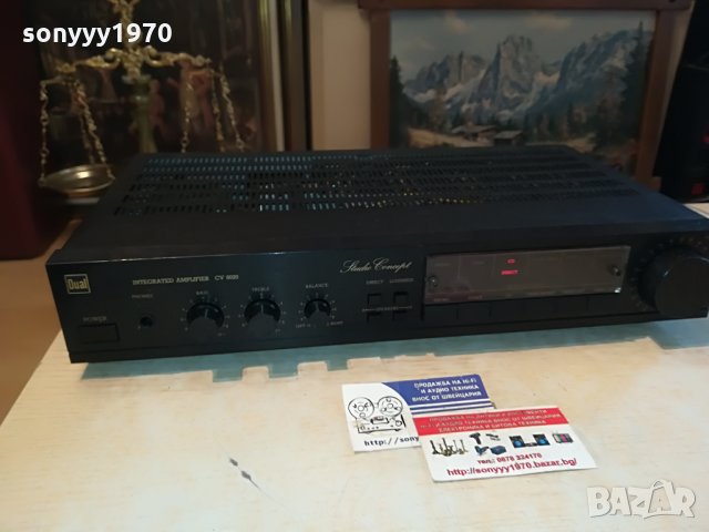 dual stereo amplifier-made in west germany 1208211034, снимка 6 - Ресийвъри, усилватели, смесителни пултове - 33793883