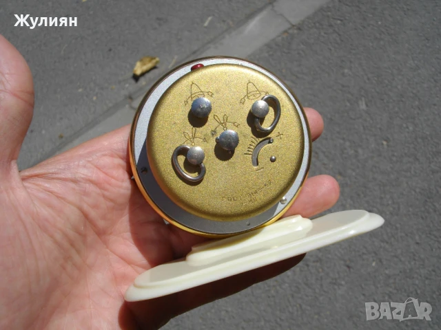 КОЛЕКЦИОНЕРСКИ БУДИЛНИК СЛАВА SLAVA КАТО НОВ , снимка 5 - Антикварни и старинни предмети - 51375371