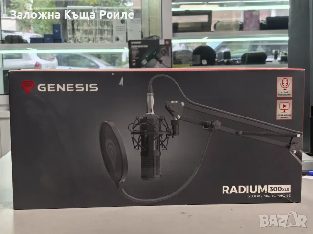 Студиен кондензаторен микрофон Genesis Radium 300 XLR