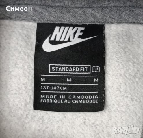 Nike Sportswear Hoodie оригинално горнище ръст 137-147см Найк памук, снимка 3 - Детски анцузи и суичери - 42691562