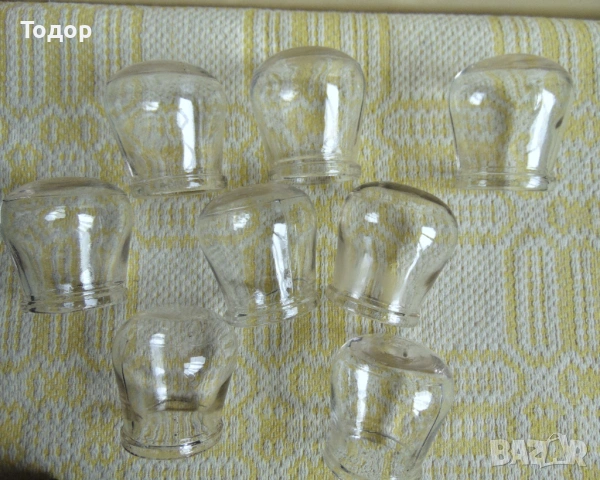 Стари стъклени вендузи, снимка 6 - Масажори - 53229407