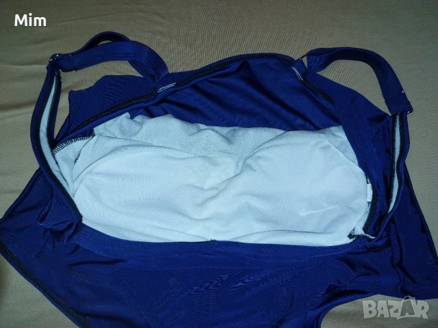 XL/2XL Тъмно син цял бански , снимка 5 - Бански костюми - 50735134