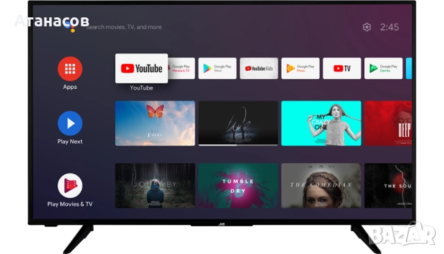 Телевизор JVC LT-43VA3000 43" (108 см) Smart Android 4K Ultra HD LED - 250лв. Само лично предаване !, снимка 11 - Телевизори - 52842081