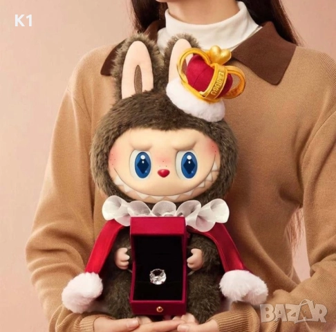 Голямо Labubu Let’s Checkmate The Monsters 40см, Голямо Лабубу