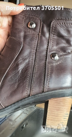 Боти Пещера естествена кожа 37-ми номер 