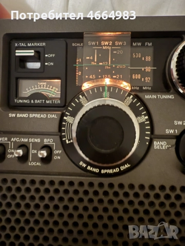 радиоприемник Sony ICF-5900W, снимка 4 - Радиокасетофони, транзистори - 55933271