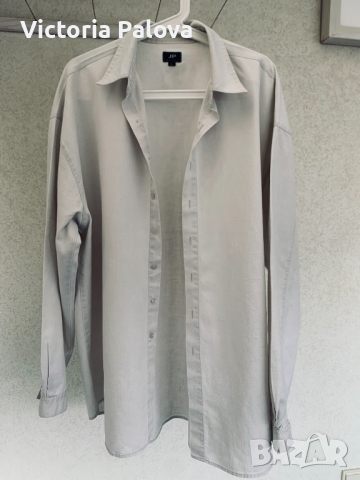 Риза JP CASUALS лен 55% ,памук45%