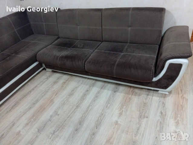 Ъглов диван , снимка 3 - Дивани и мека мебел - 53478770