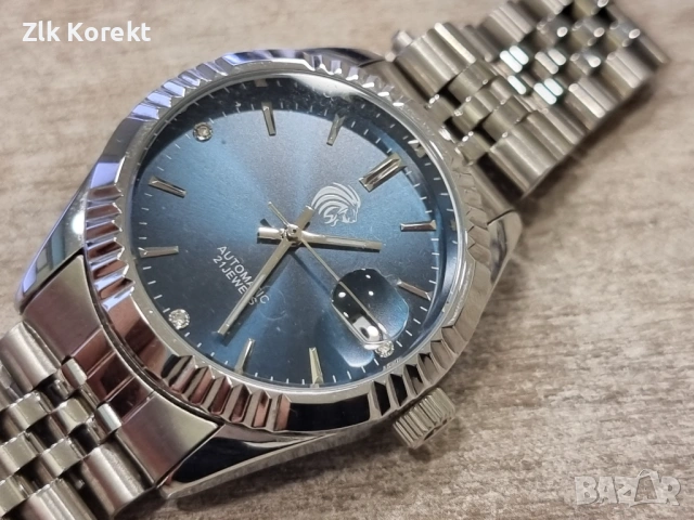 Механичен часовник 21 JEWELS, снимка 3 - Мъжки - 53339629