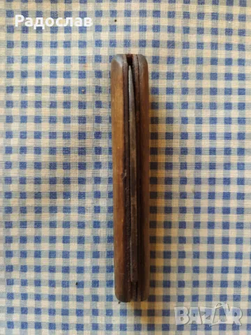 стар сгъваем нож Велико Търново , снимка 3 - Ножове - 49884778