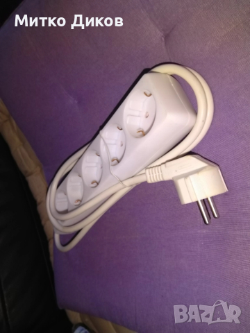 Разклонител петица пет гнезда нов