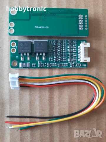 BMS платка за зареждане и защита на Li-Ion батерии 2S, 3S, 4S, 5S, снимка 15 - Друга електроника - 31024127