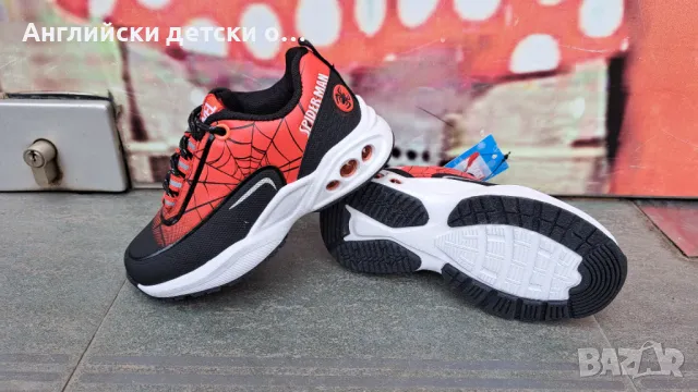 Английски маратонки на George със Spiderman, снимка 5 - Детски маратонки - 50434201