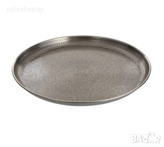 Метален поднос, Ø40 см., снимка 2 - Аксесоари за кухня - 47128182