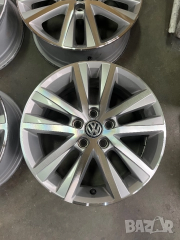 VW Polo 15” 5x100, снимка 4 - Гуми и джанти - 52200590