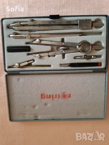 Стари комплекти ПЕРГЕЛИ/линия за мащаб ROTRING/Kinex 214-от 80те, снимка 9 - Ученически пособия, канцеларски материали - 34052176