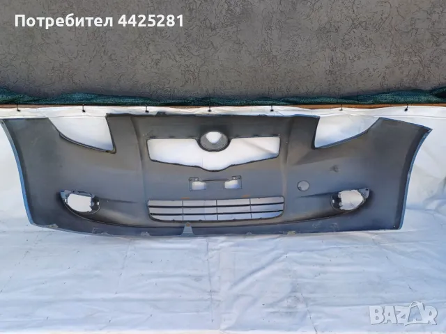 предна броня Toyota Yaris 2006-2009 г. #1021V., снимка 5 - Части - 49760013