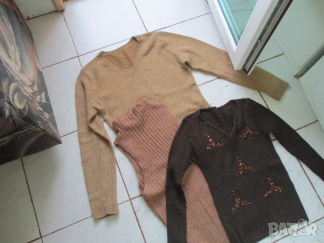 Дамска блуза с дантела/сако, снимка 5 - Блузи с дълъг ръкав и пуловери - 43182567