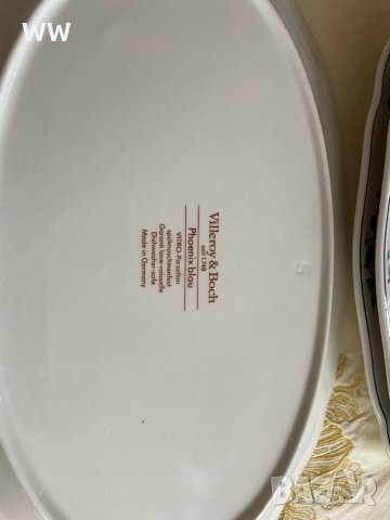 Villeroy&boch  елипси, снимка 3 - Чинии - 44319238