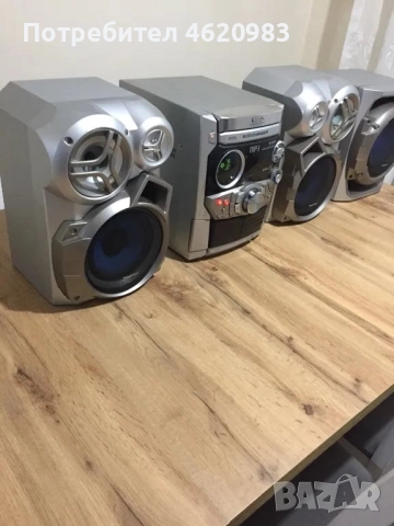 Уредба Panasonic ak-520 има и вход за оптичен кабел, снимка 2 - Аудиосистеми - 52858094