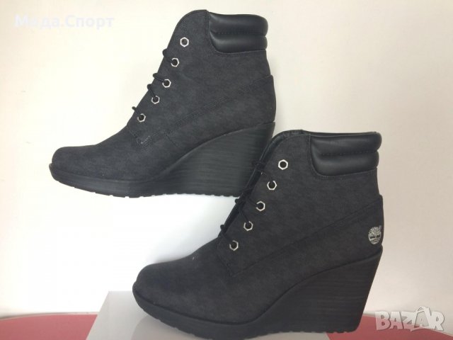 Timberland A12PS Meridan Оригинални Боти Ботуши Платформа 8см НОВО 37, снимка 3 - Дамски боти - 38737366
