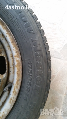 Vw Golf 3, зимни гуми с джанти14" , стопове, снимка 13 - Части - 47087346