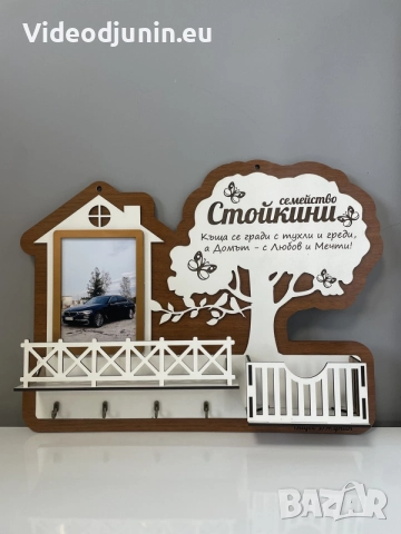 Поставка за ключове, снимка 15 - Сувенири от дърво - 47816451