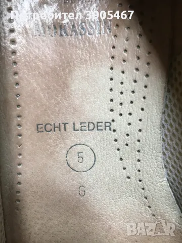 Дамски летни ест. кожа №38, снимка 3 - Дамски елегантни обувки - 50432666