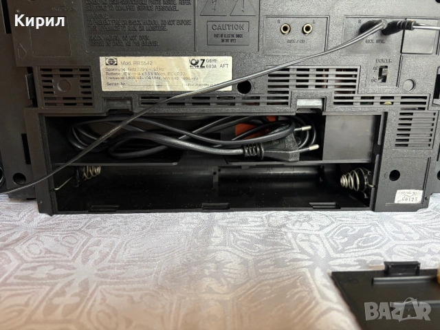 Касетофон Elite electronic RR 5542, снимка 6 - Радиокасетофони, транзистори - 53353488