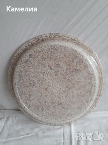Декоративна чиния от морски охлюви, снимка 2 - Други - 35966406