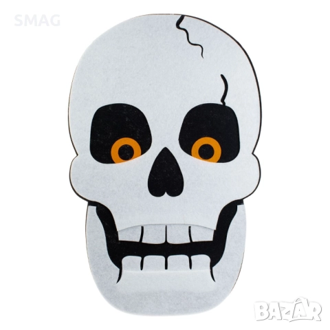 Halloween / Хелоуин висока декоративна фигурка – череп от фоам_1242583