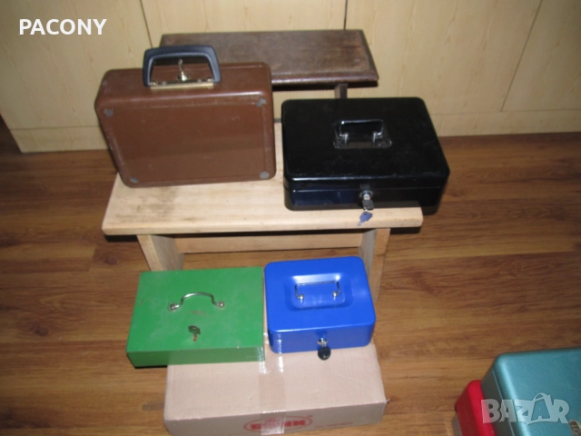 метална каса с ключе, снимка 7 - Други - 51699238