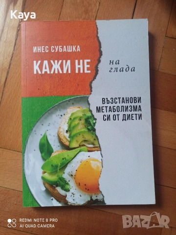 Книга Кажи Не на глада от Инес Субашка