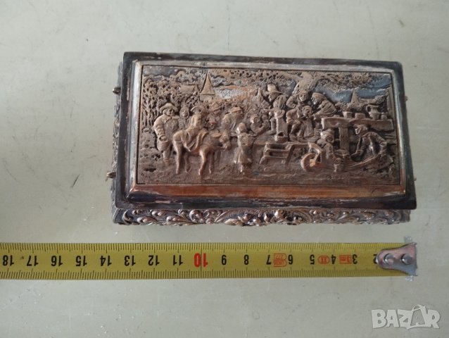 метална кутийка за бижута, снимка 2 - Антикварни и старинни предмети - 41849896