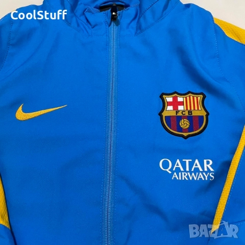Детско Спортно Горнище Nike Barcelona Размер 10-12 Години, снимка 3 - Детски анцузи и суичери - 52655614