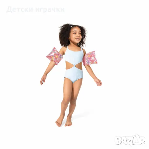 Надуваеми раменки INTEX Цветя, 23 x 15 см, 3-6 г., Розови, снимка 2 - Надуваеми играчки - 49980895