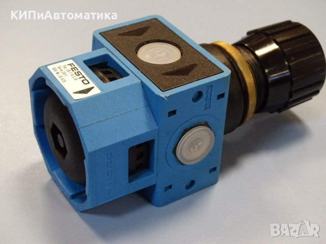 Регулатор за налягане Festo LR-1/4-S-8 pressure regulator, снимка 6 - Резервни части за машини - 44602414
