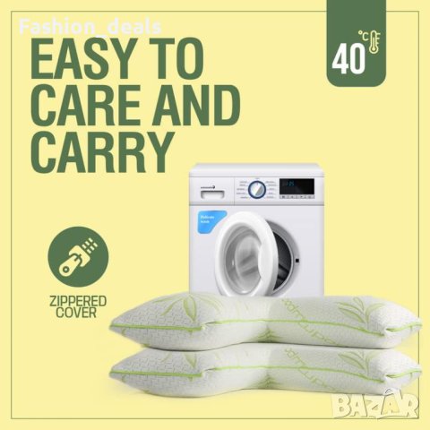 Нова V форма бамбук възглавница ортопедична бременност облекчава болка, снимка 3 - Други стоки за дома - 42253954