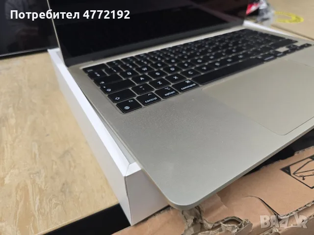 Лаптоп втора употреба Apple MacBook Air M3 13.6" (2024) (A3113), снимка 7 - Лаптопи за работа - 56227324