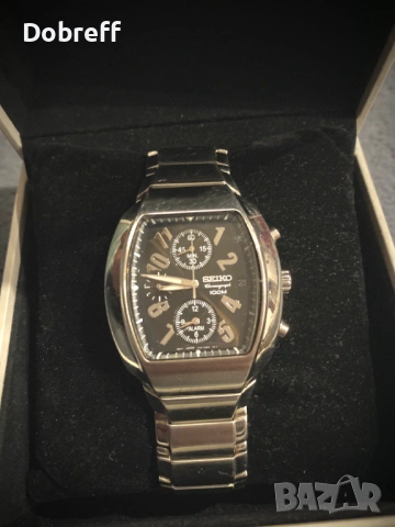 Рядък SEIKO Chronograph – Отлично състояниe, снимка 2 - Мъжки - 53576398