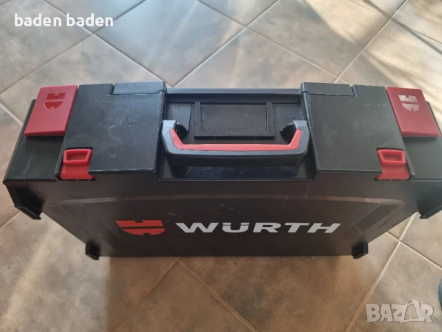 WURTH - празен куфар за инструменти, снимка 4 - Куфари с инструменти - 51427283