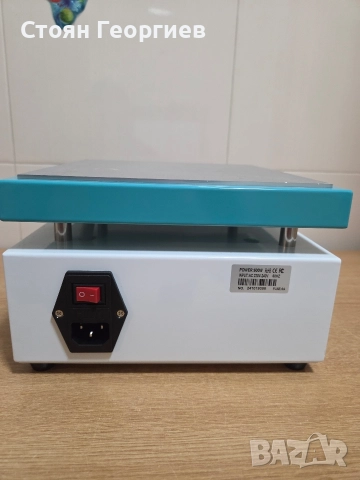 UYUE 946C Електронна станция за предварително нагряване с LCD дисплей и термо плоча за компютър, снимка 4 - Друга електроника - 52594198