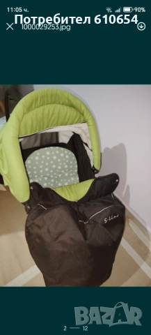 Количка adbor s-line 3v1, снимка 4 - Детски колички - 53194638