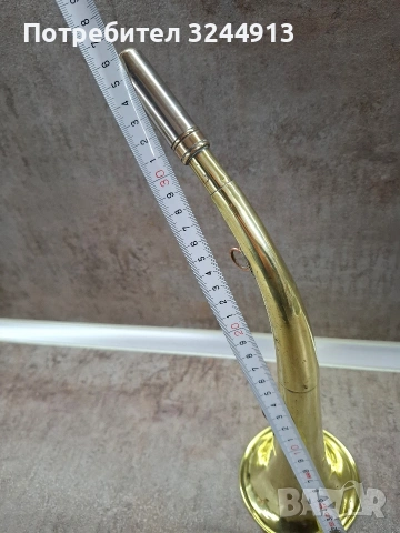 Стара немска ловна свирка рог, снимка 5 - Оборудване и аксесоари за оръжия - 53843253