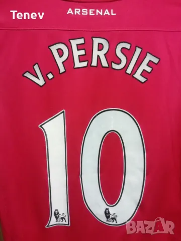 Arsenal van Persie Nike 2011/2012 оригинална юбилейна тениска фланелка Арсенал Ван Перси , снимка 3 - Тениски - 48538558