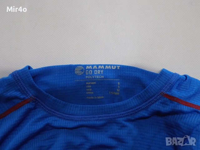 блуза mammut go dry polytech фанела тениска горнище худи екип елек туризъм планина дамска орифинал S, снимка 5 - Спортни екипи - 48016758