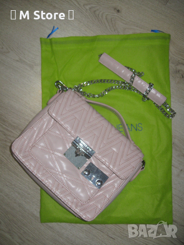 Versace Jeans Couture розова дамска оригинална чанта